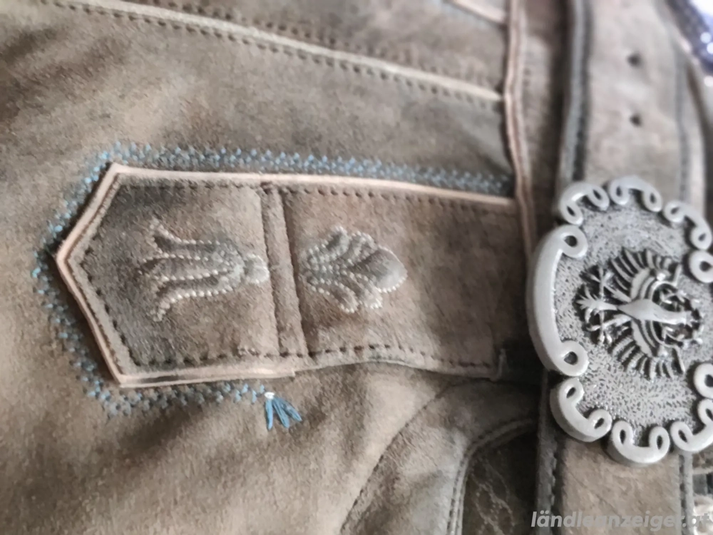 echt Lederhose kurz Damen(Herren) Gr. 36