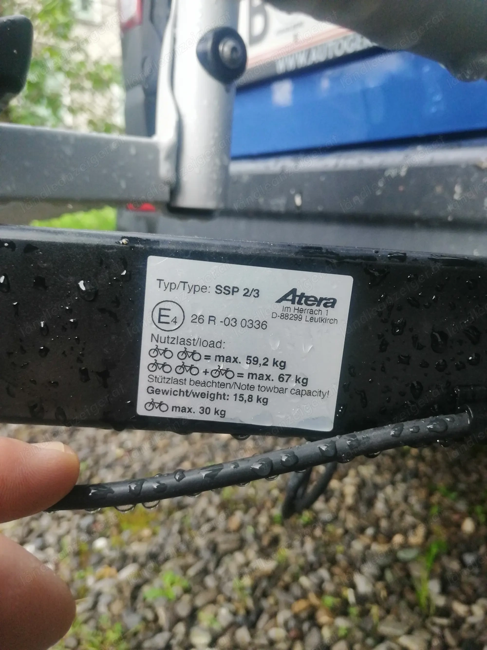 Atera Strada E-Bike XL Fahrradträger