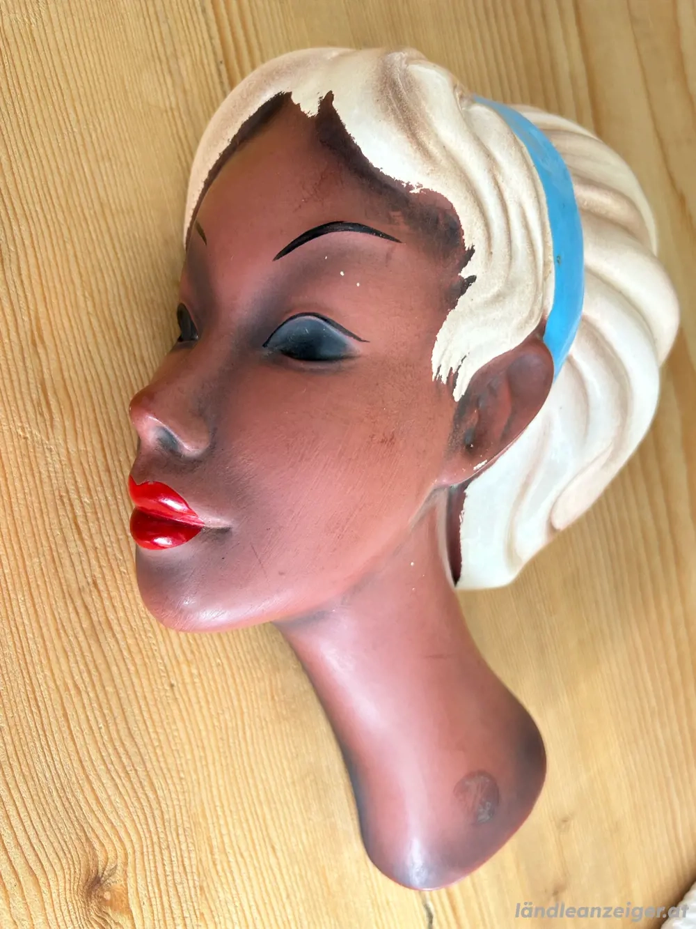 Vintage Keramik Modell von Achental 50er Jahre