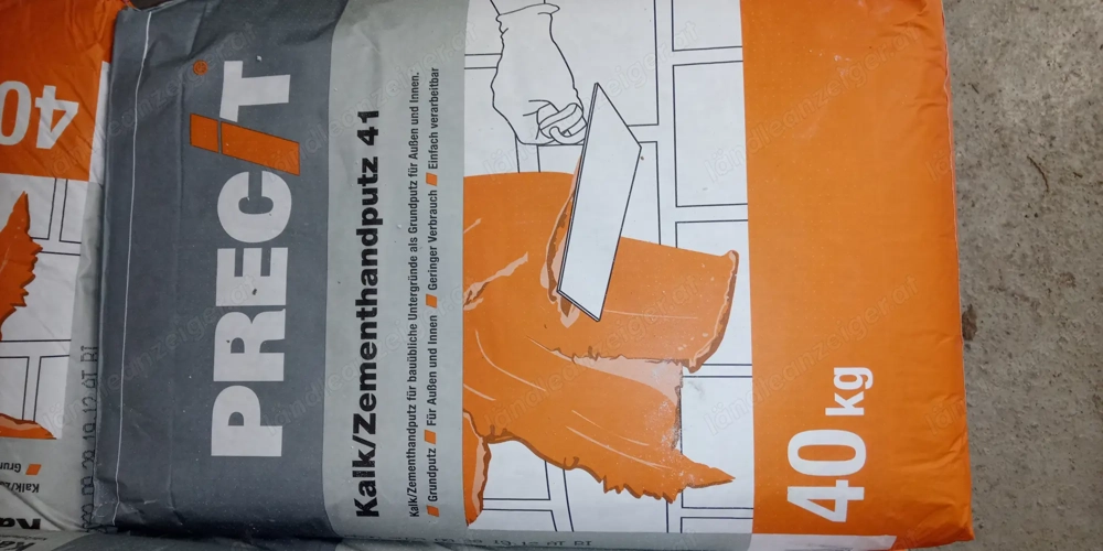 Kalk Zementhandputz Grundputz