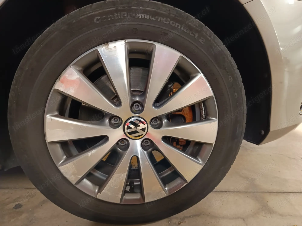 VW Alufelgen Satz mit Reifen 16 zoll 