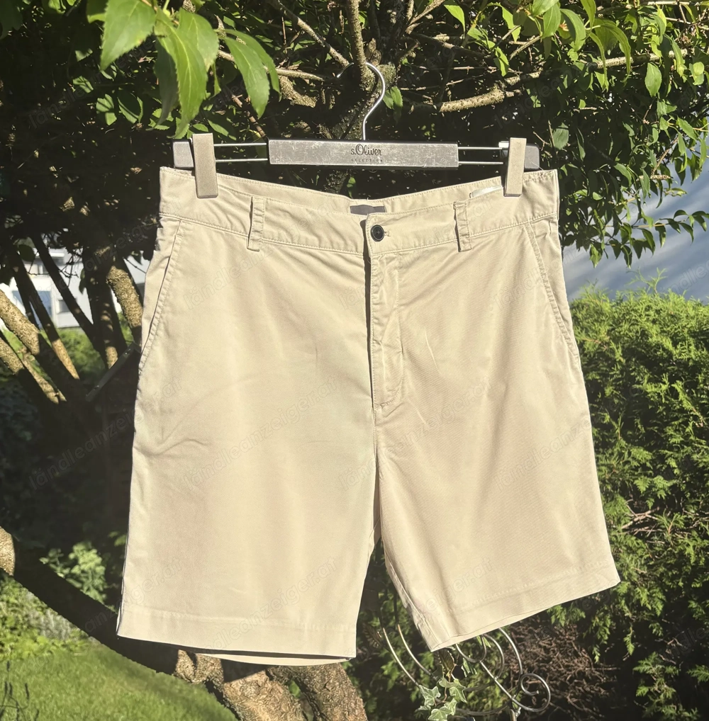 Kurze Herren Hose beige