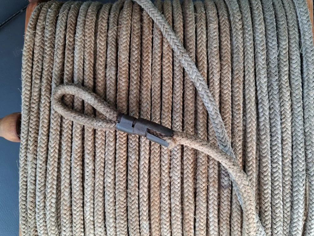 Alte Haspel mit ca 40 Meter Seil