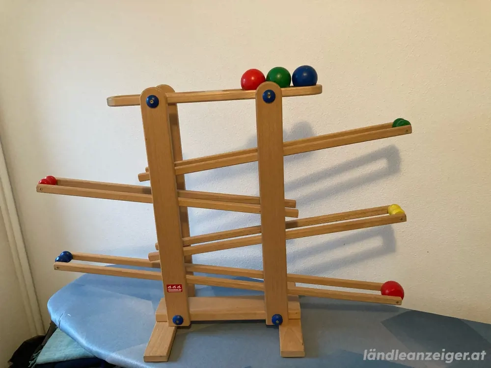 Kugelbahn Holz
