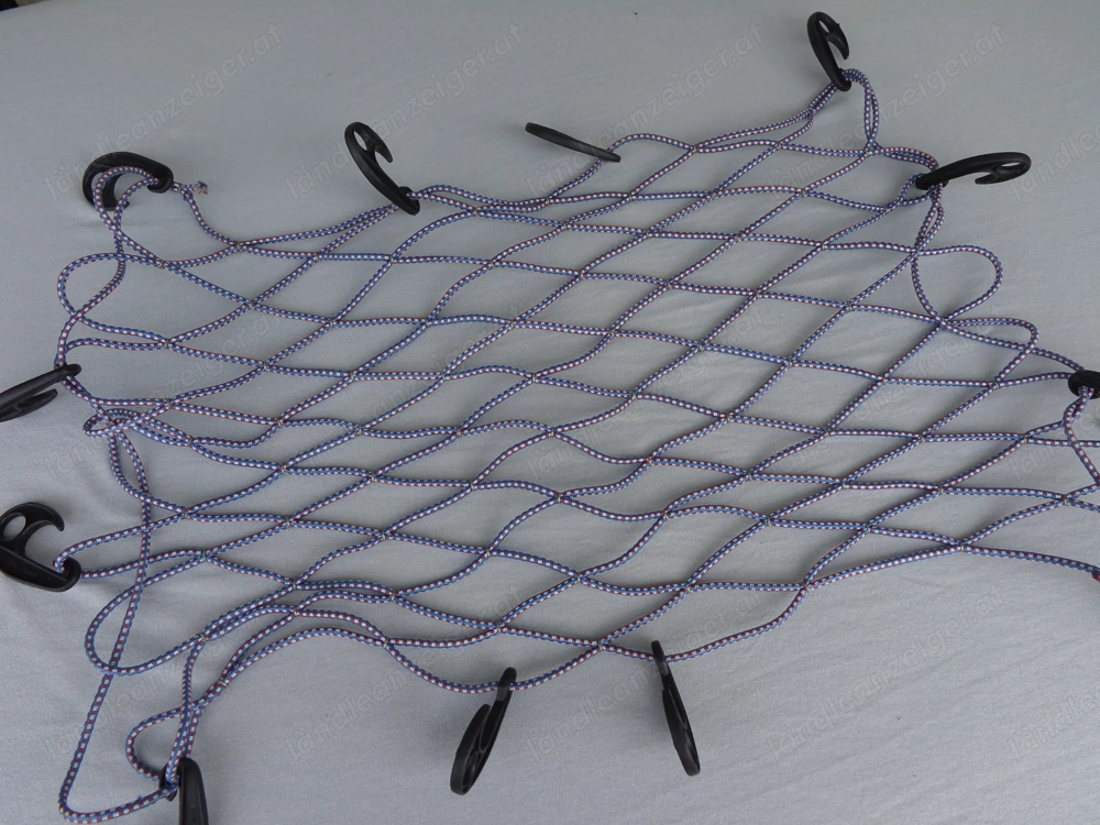 Gepäckspinne  -  Netz  - Dehnbar   für Dachträger oder Anhänger.