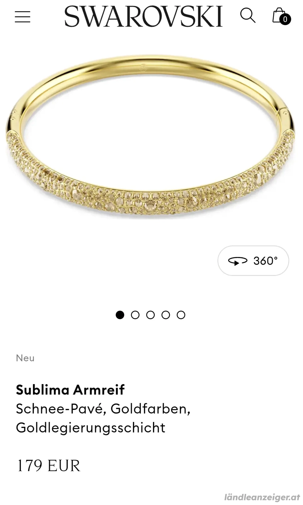 Swarovski Armband reifen 