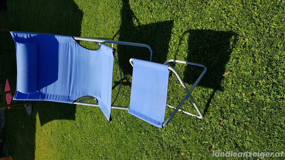 Relaxstuhl mit Fussteil 