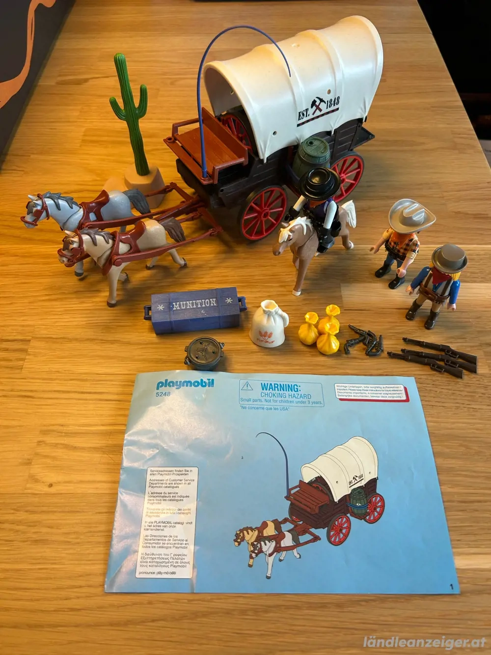 Playmobil 5248 Western-Planwagen