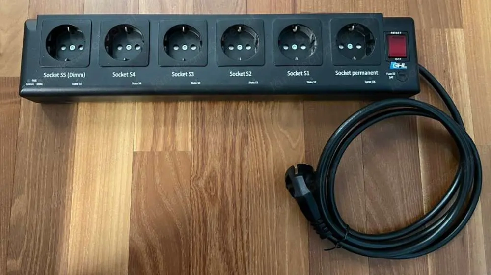 GHL Powerbar 5.1 Aquarium Computer Steckdosenleiste