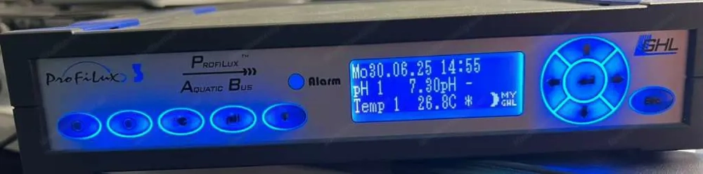 GHL Profilux 3.1 T neueste Firmware mit Temperatur Sensor und PH Sonde Aquarium Computer