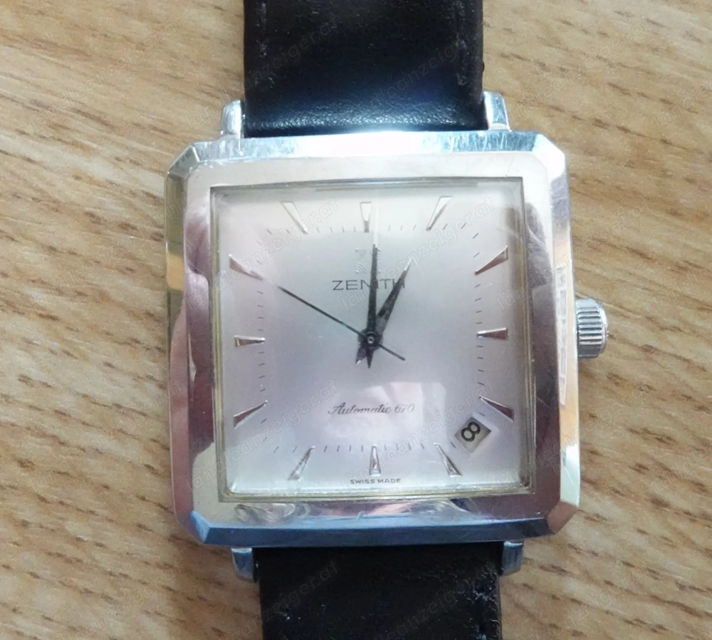 Verkauft...!  Zenith Swiss made, 90 01.0100.670, Modele Depose, Automatic 670