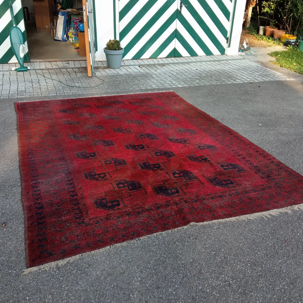 handgeknüpfter Teppich aus Afganisthan handgeknüpfter Teppich aus Afganisthan