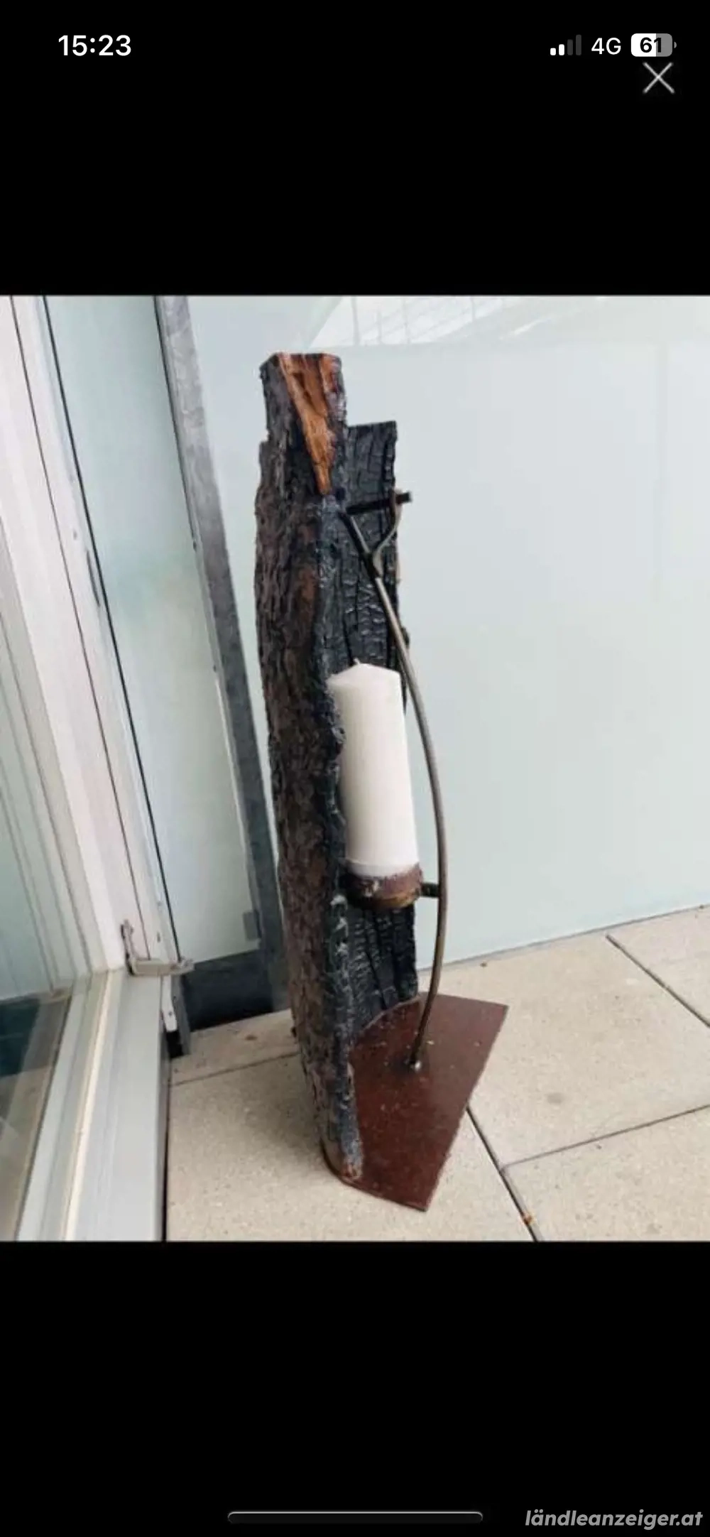 Kerzenständer XXL Deko aus Holz