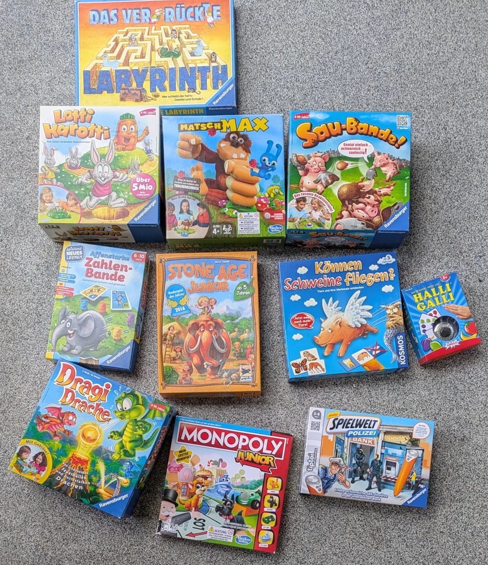 Große Spiele-Sammlung zu verkaufen!