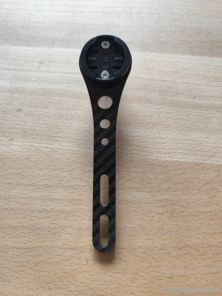 Garmin, Wahoo, Bryton Halterung aus Carbon 