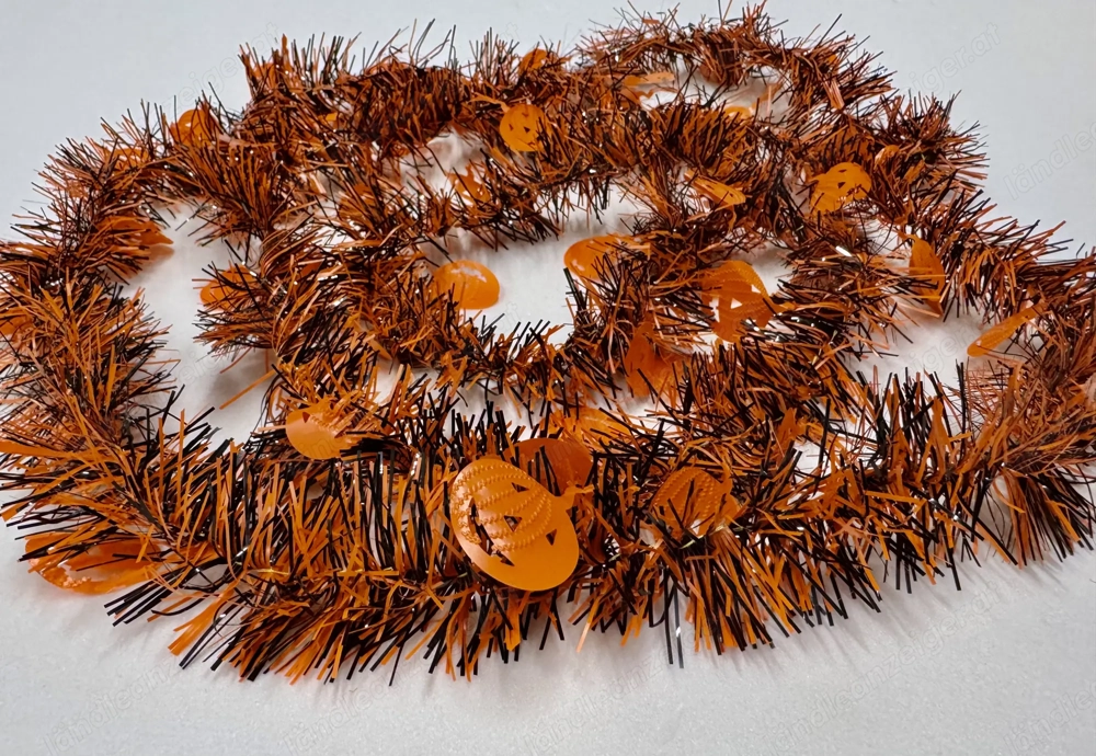 Halloween Kürbis Girlande Party Deko