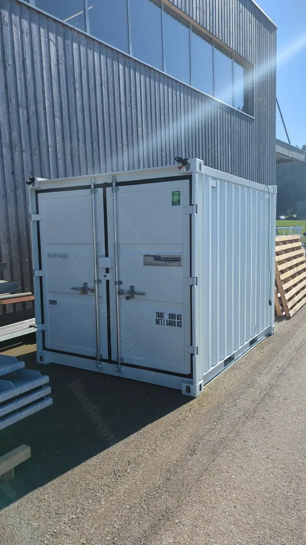 Lager- bzw. Baustellencontainer zu vermieten