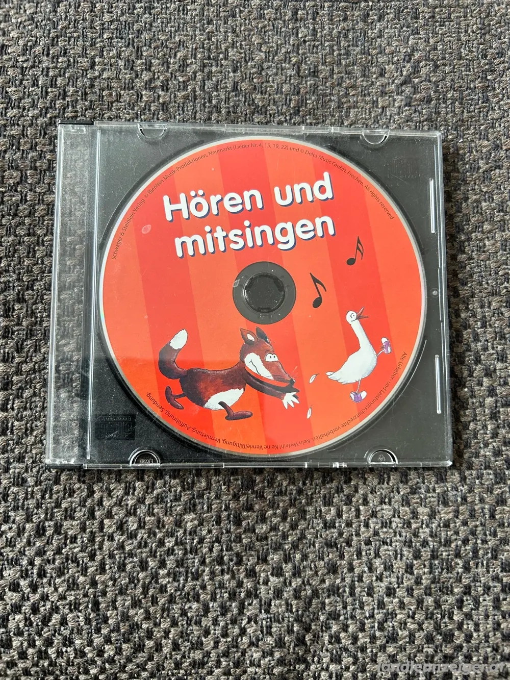 CD Hören und mitsingen