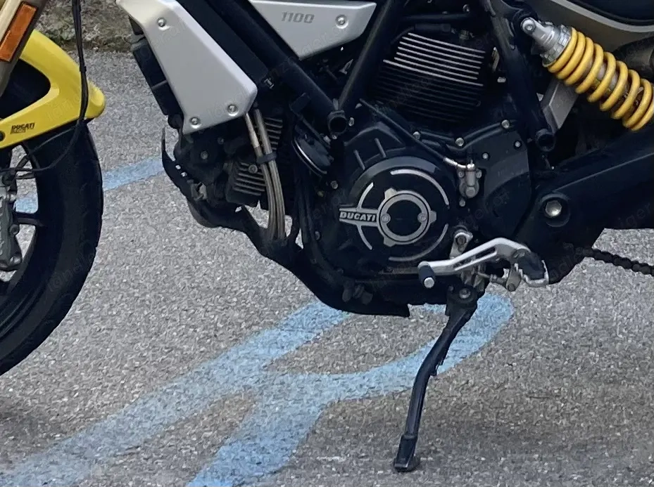 Motorschutz Ducati Scrambler Unterfahrschutz