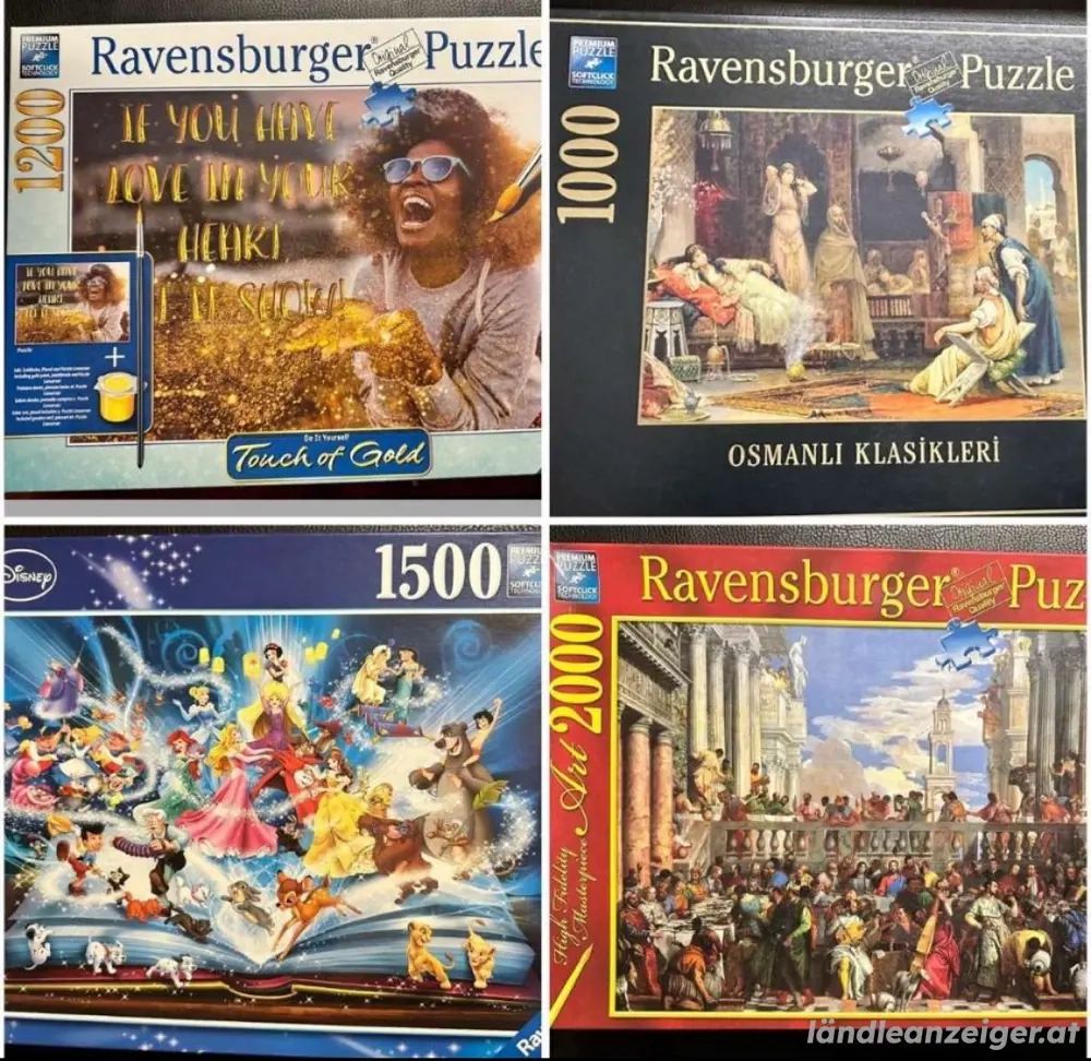 Puzzle mit Matte