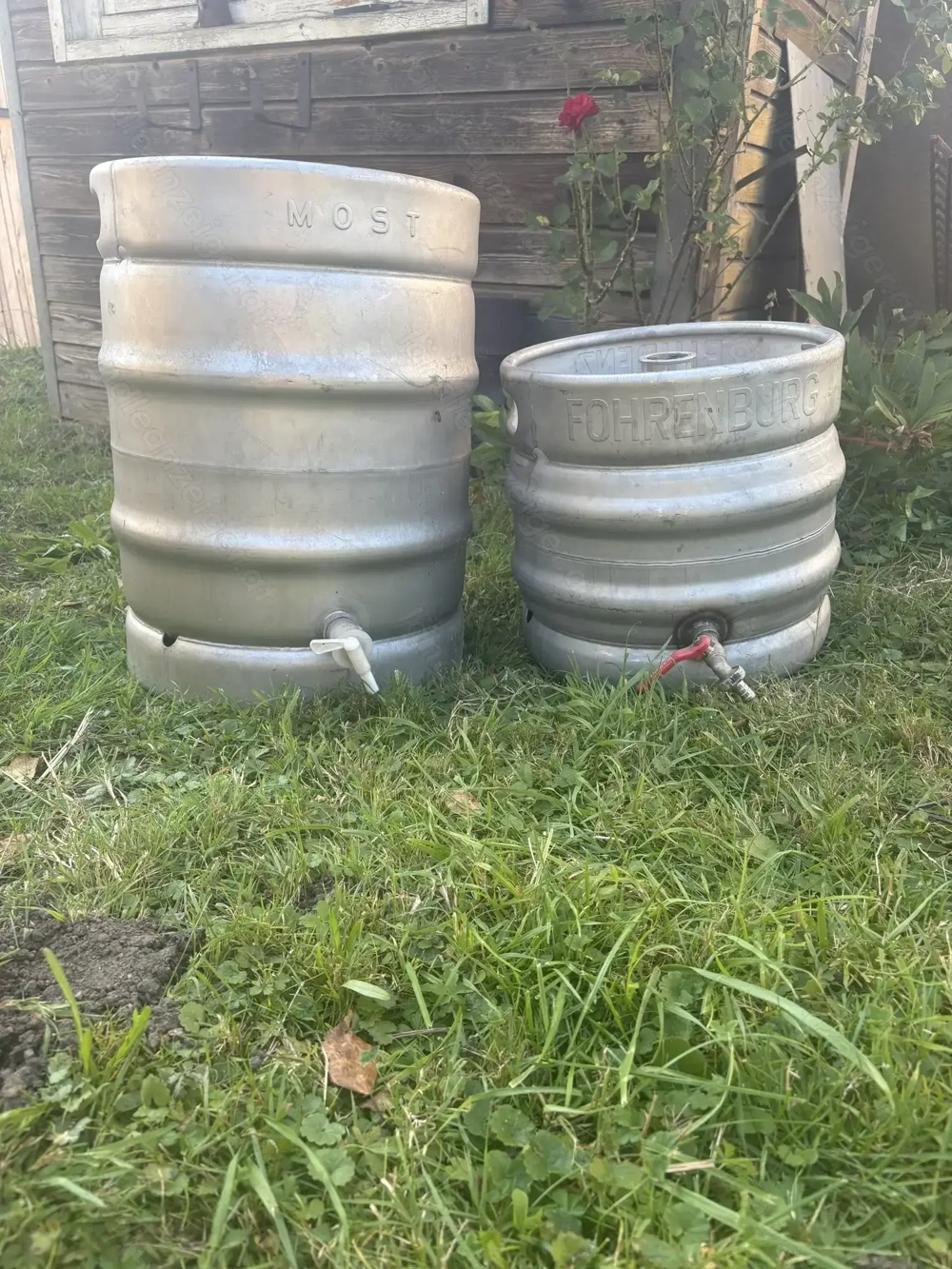 Aluminium Druckfässer (Mostfässer) 