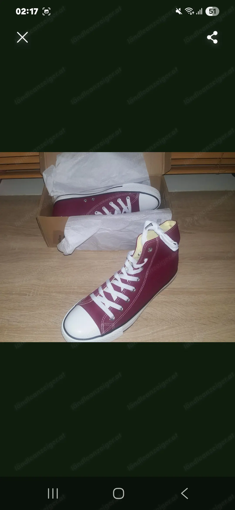 Turnschuhe rot    gr.44