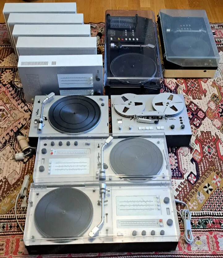 Braun D. Rams TS 45, TG 550, PS 500, L450, Audio 250, 300, 310, Vitsoe Kangaroo
