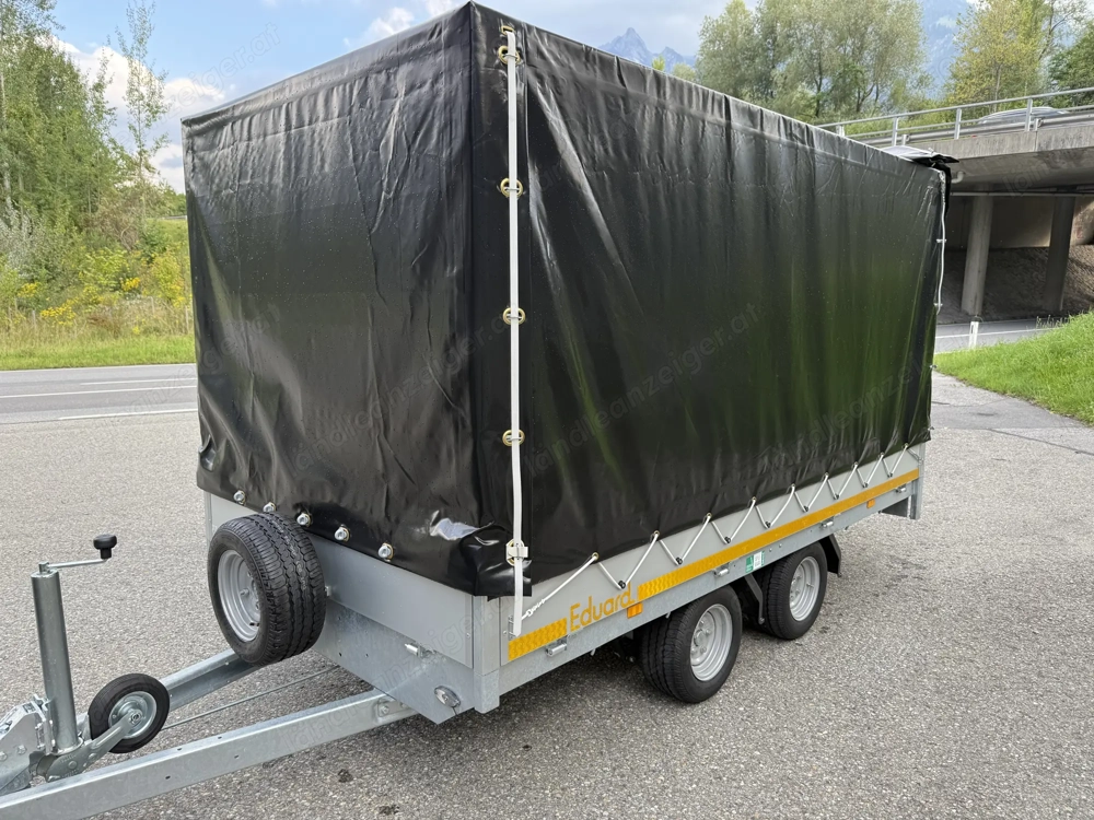 Anhänger Eduard inkl. Auffahrrampen 2000 kg