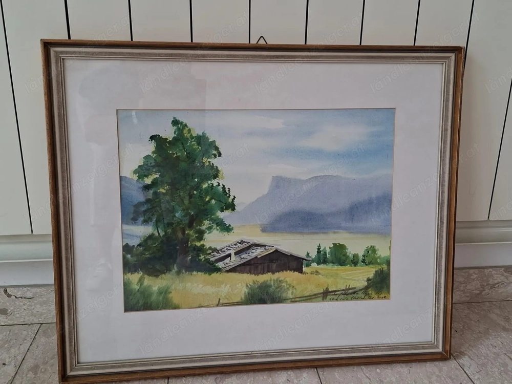 Aquarell v Leo Gschnaller