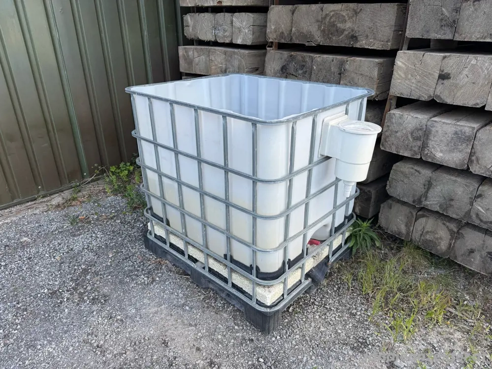 Mini Pool aus IBC TANK
