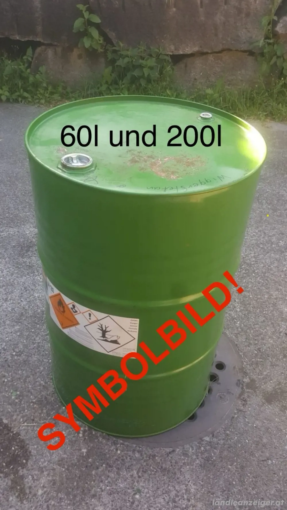 Ölfass 60 und 200 Liter
