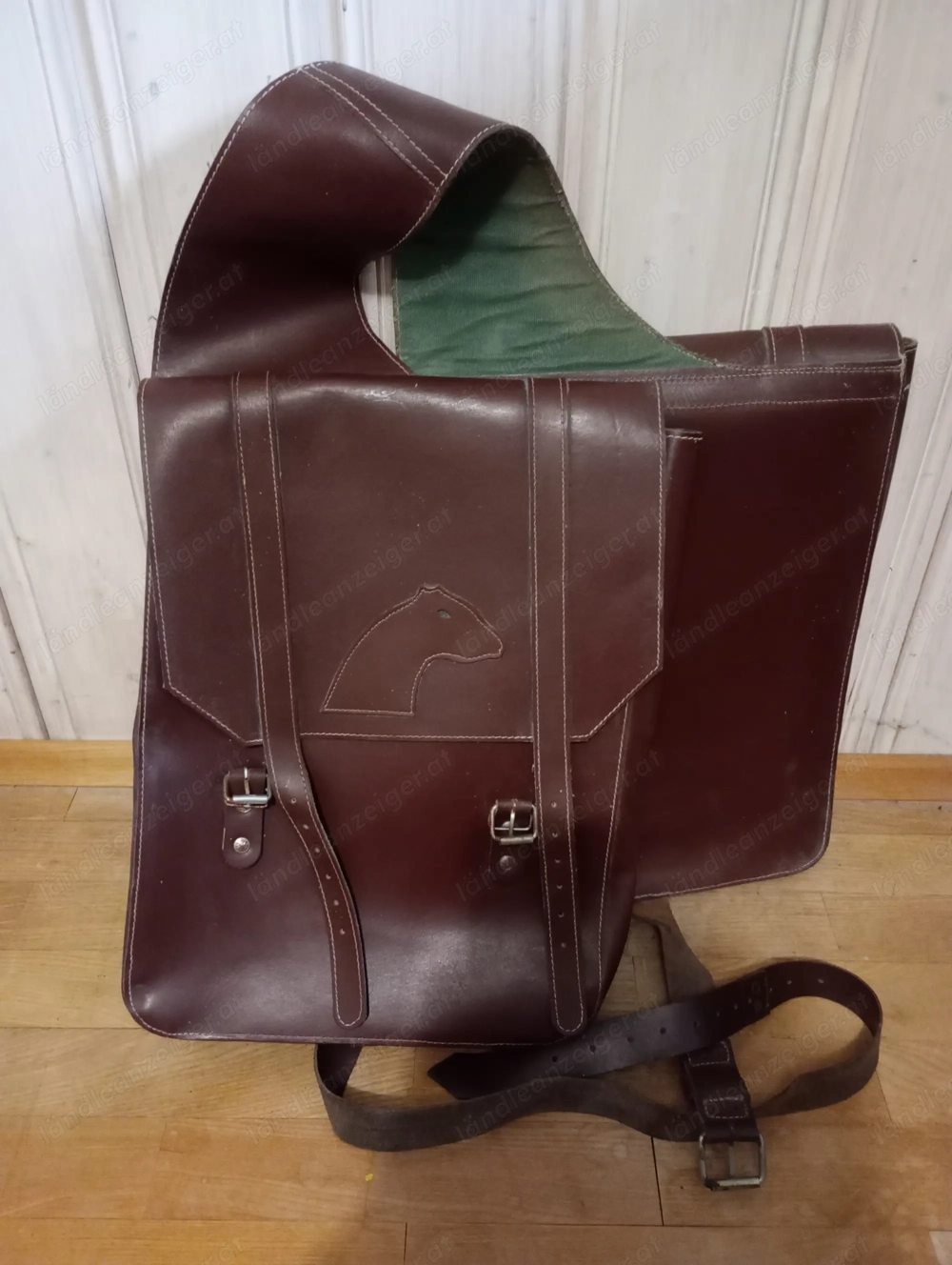 Pferde-Satteltaschen seitlich