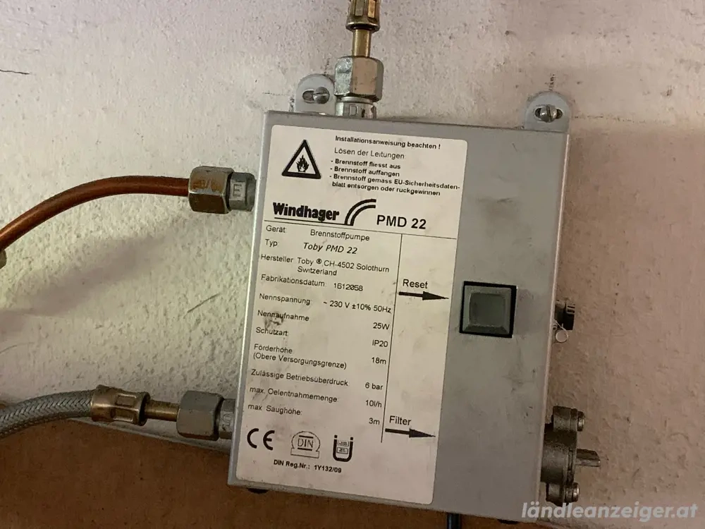 Heizölförderpumpe Druckpumpe PMD 22, leistungsstark