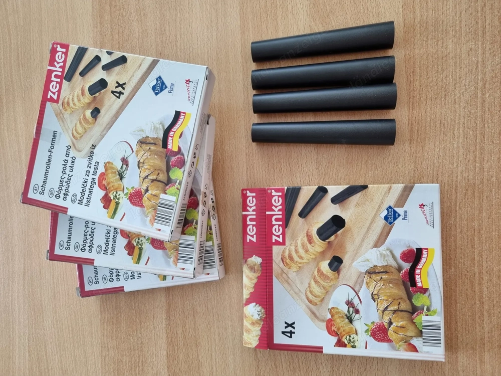 Schaumrollen Formen 4 x 4 Stk.