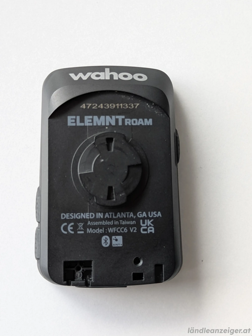 Wahoo Element Roam V2 Fahrrad Navigation.