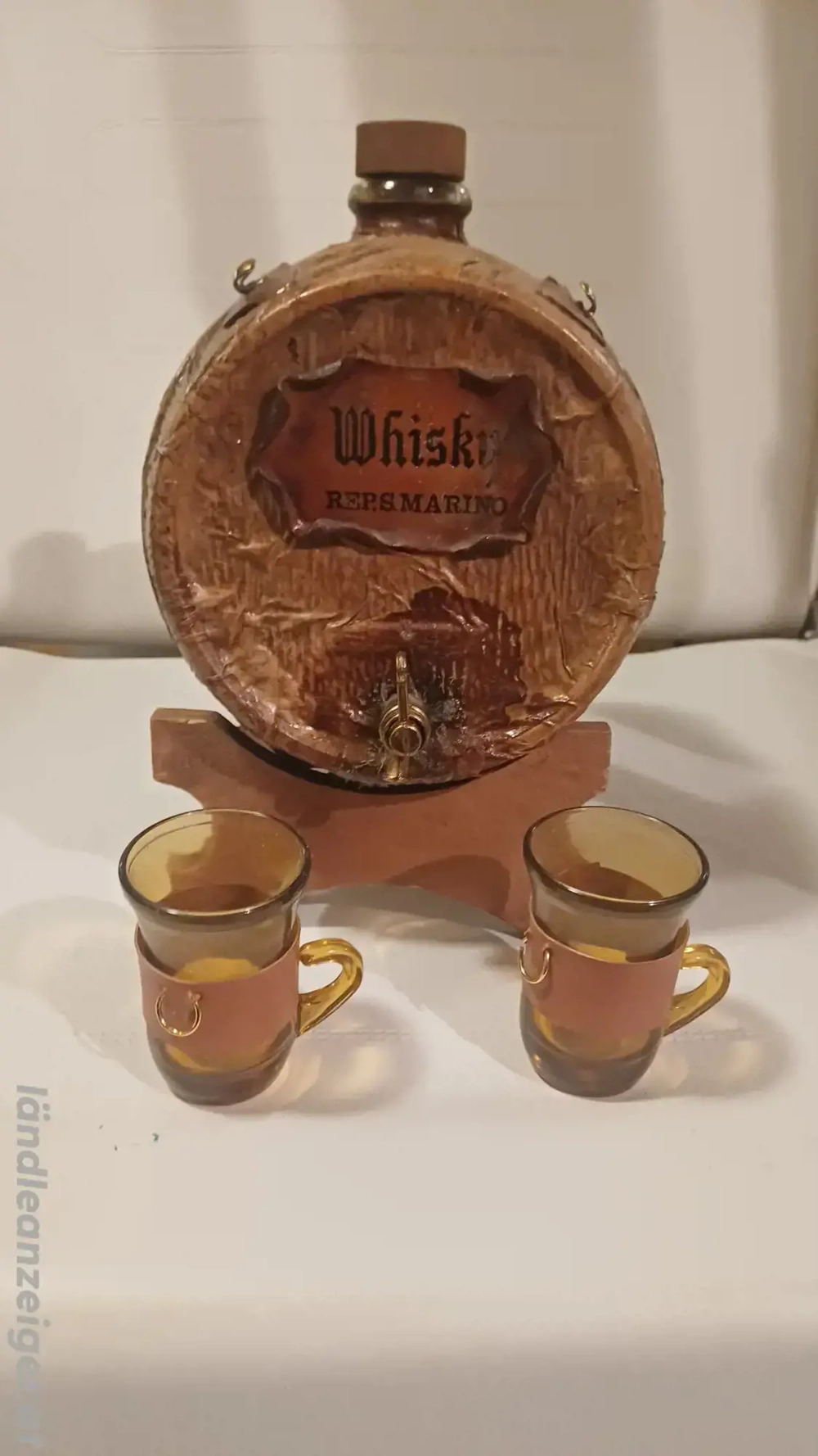 Kleines seltenes altes Whiskyfass