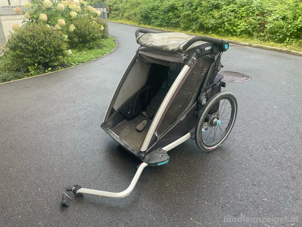 Fahrradanhänger Thule Chariot Sport 2 mit viel Zubehör 