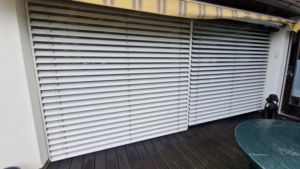 Jalousien, Raffstore 2 Stück 