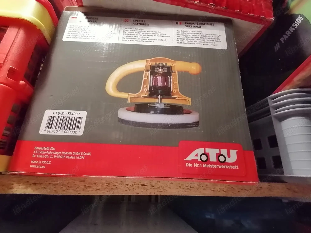 Poliermaschiene mit strom