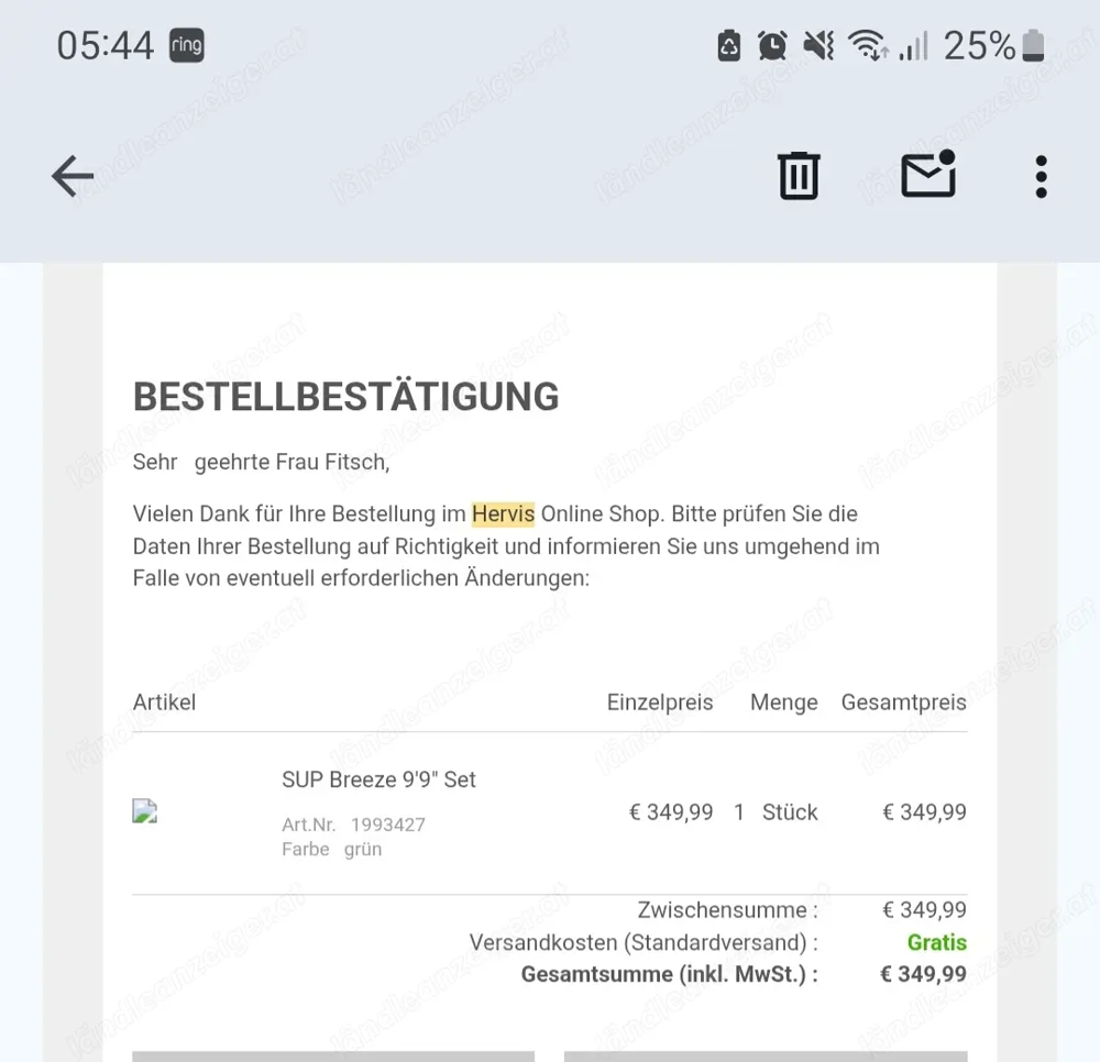 Stand- up Paddle Board