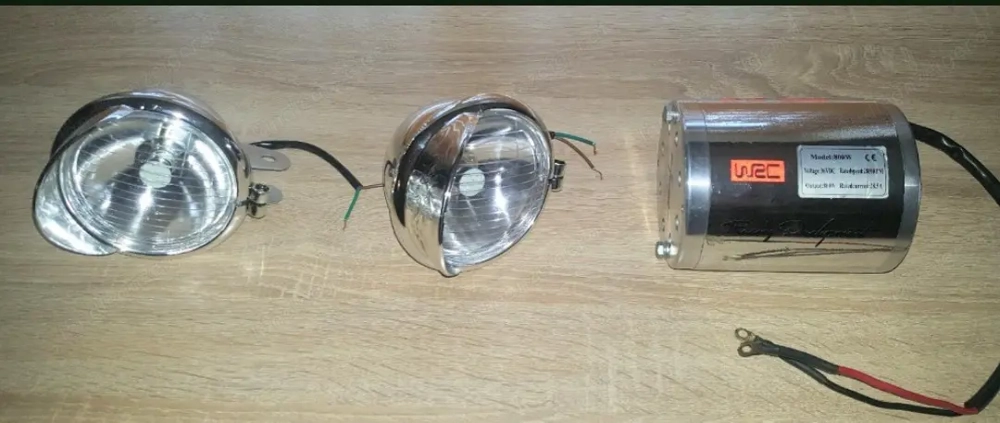 2  Nebenscheinwerfer neu ,Motor 36v 800W