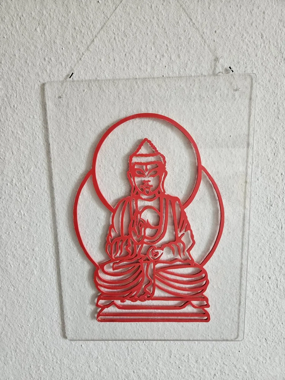 Buddha auf Acryl