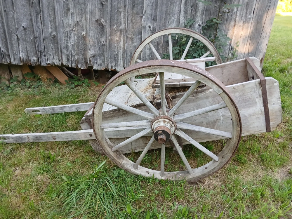 Altertum Jauche Karren 