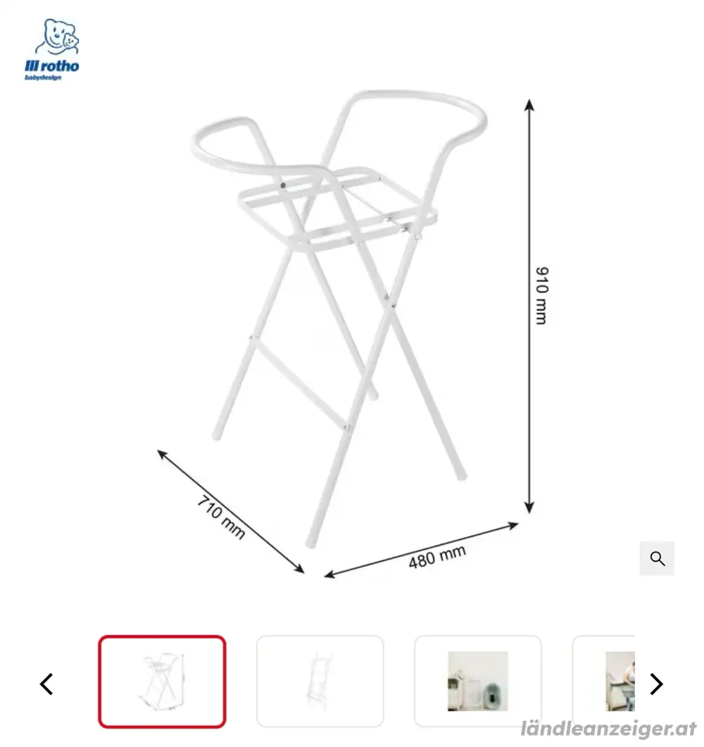 Babybadewannenständer