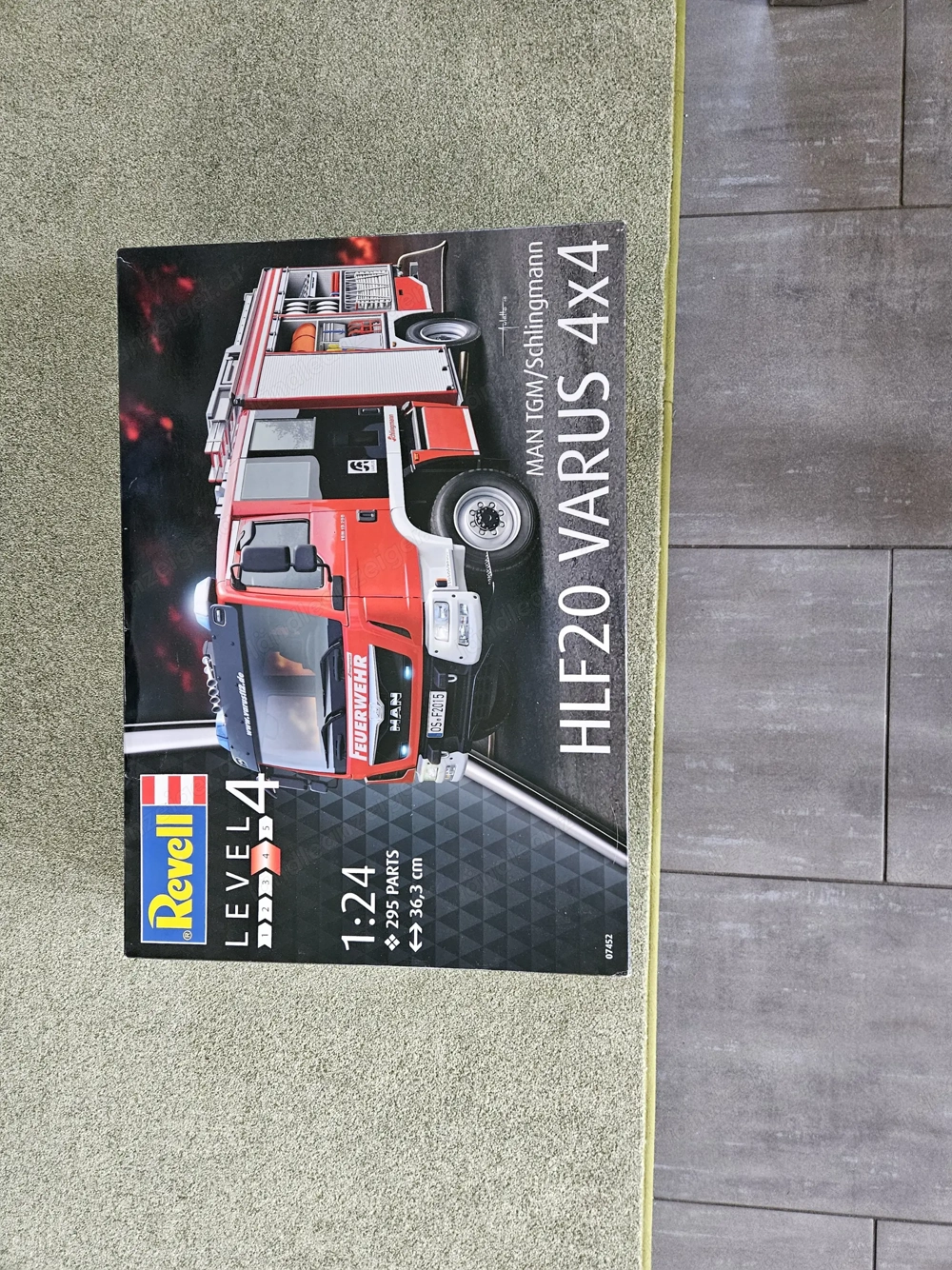 Feuerwehrauto Modellbausatz