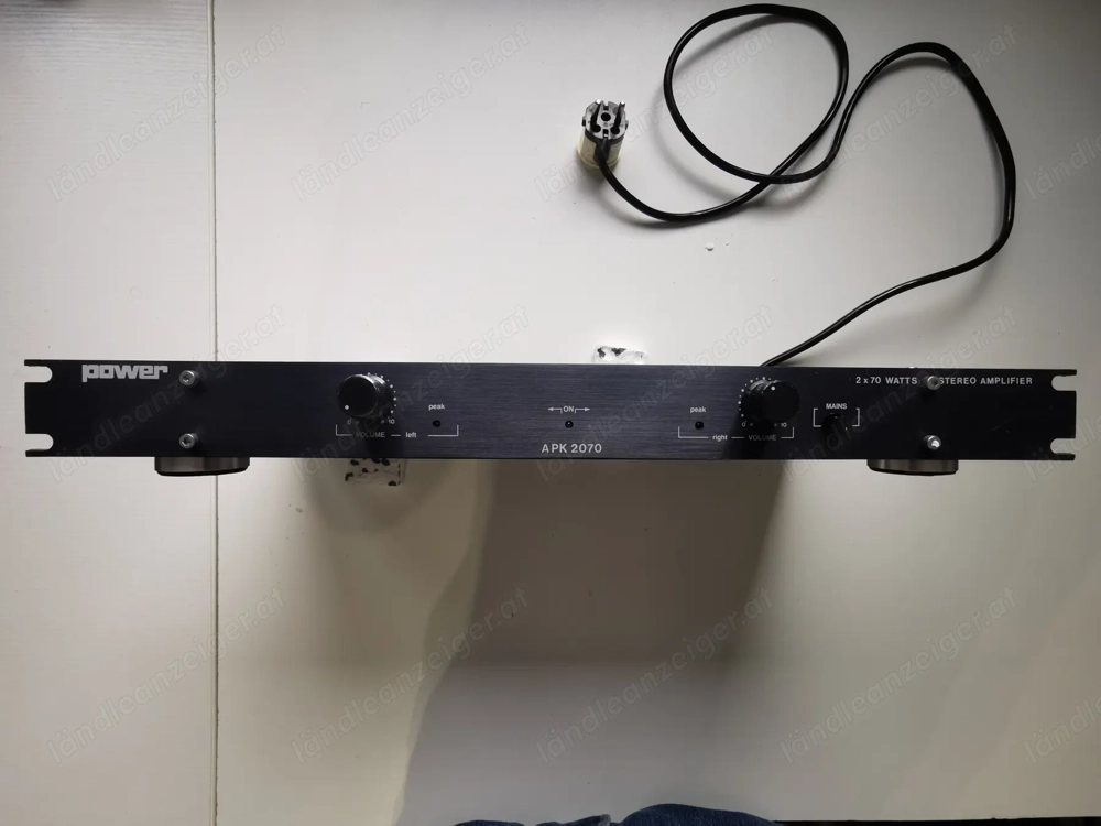 Power APK 2070 S Verstärker 2 x 70 Watt