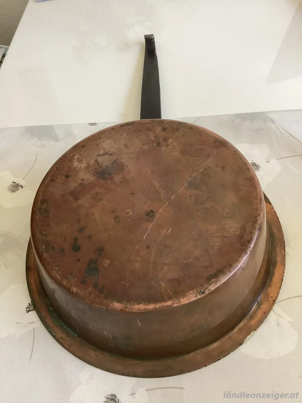 Alte Kupferpfanne
