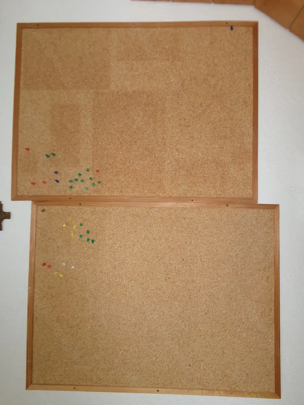  Pinnwand aus Kork, 60 x 80 cm,