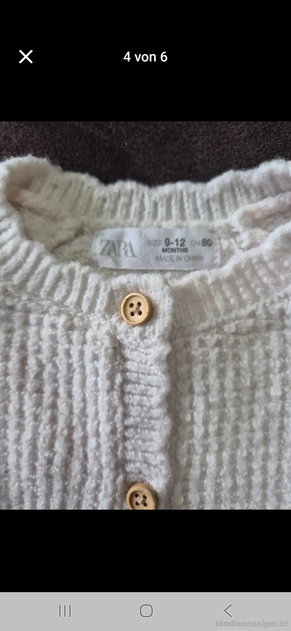 kuscheliges Jäckchen Gr. 80