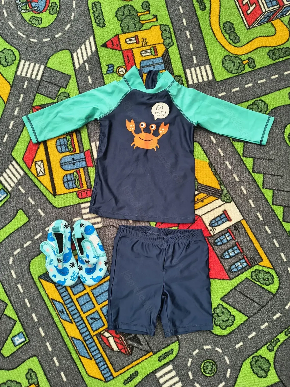 Kleinkind UV-Schutzbadegewand Gr. 98 104